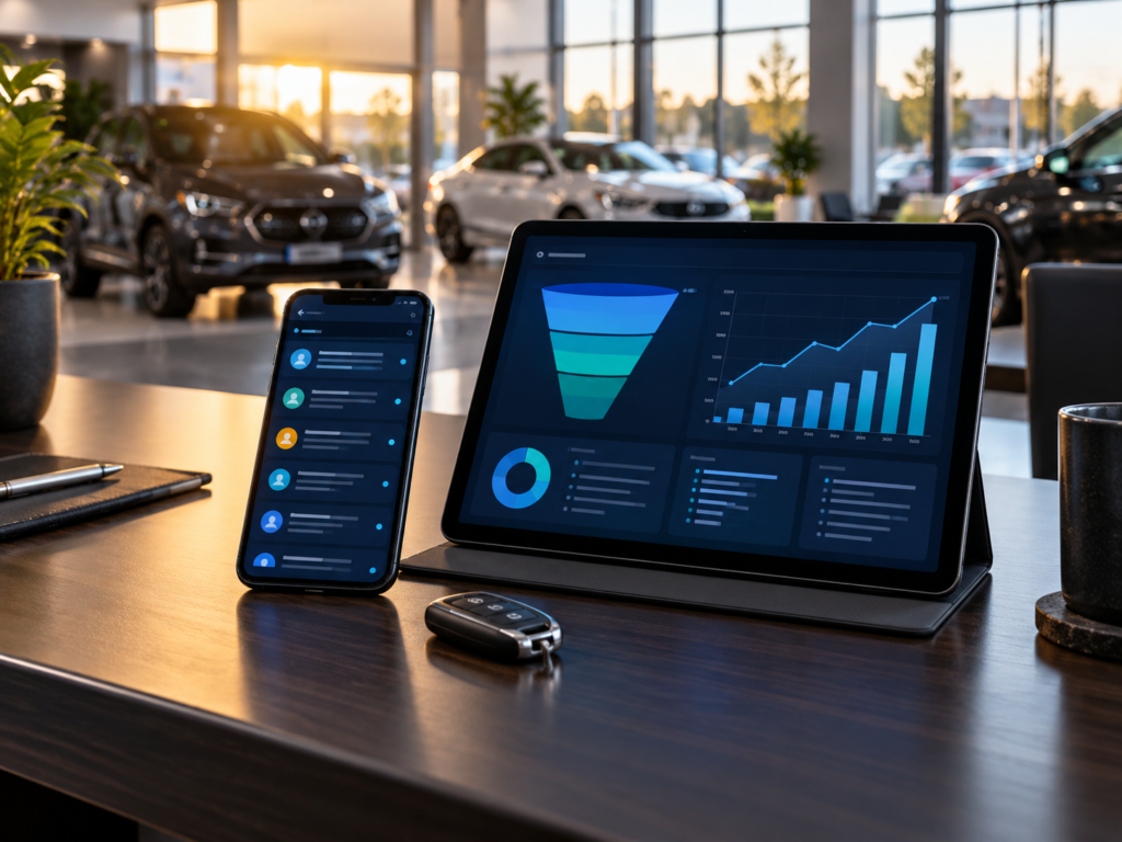 Automotive Marketing funnel